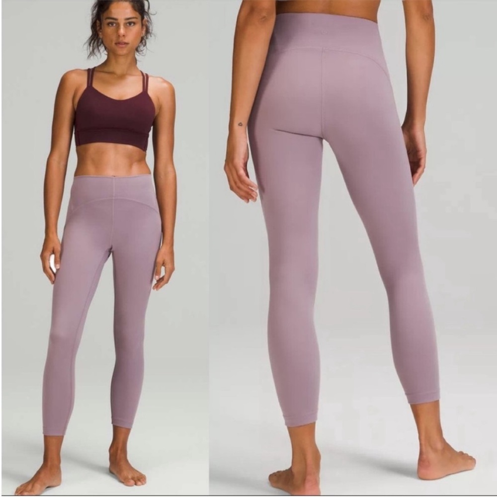 NWT Lululemon InStill High-Rise LeggingsTight 25" Violet Verbena Size 10 Purple